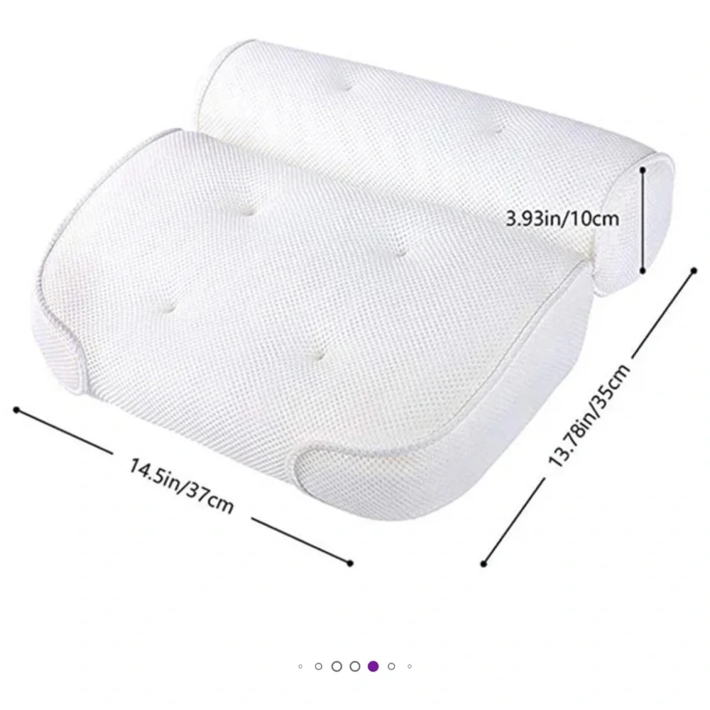 NWOT Luxury Spa Bath Pillow- Self Care, Relaxation
